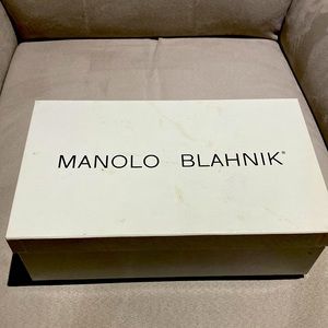 Manila Blahnik Black Heels